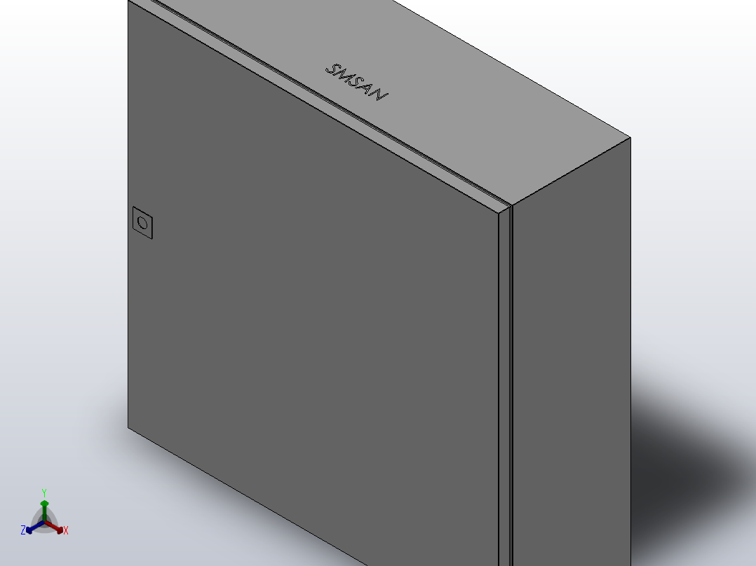 GB立式控制箱系列[GB606021002]主视图