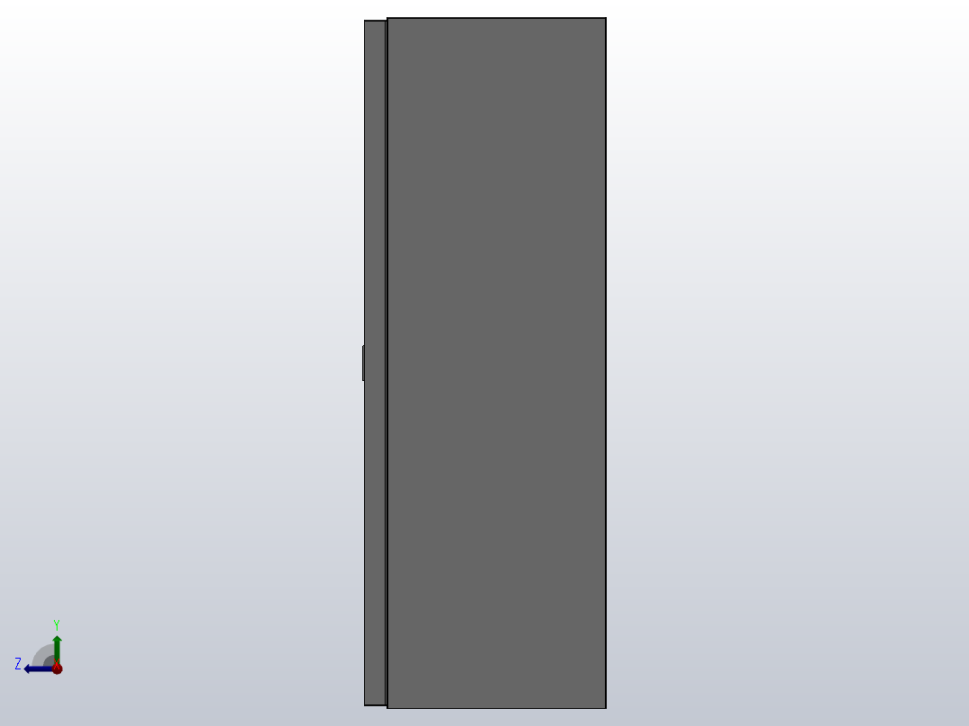 GB立式控制箱系列[GB606021002]右视图