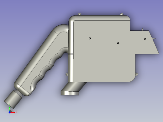 手持式棉花采摘机棉花前视缩略图