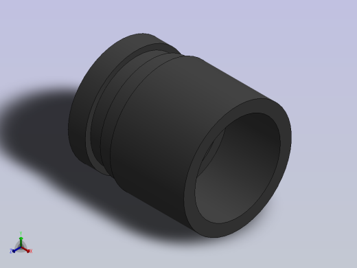 COUPLING_DN50-50_PN10_U-PVC_0正等轴测缩略图