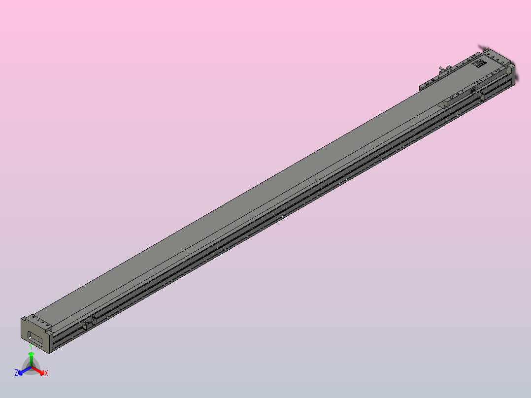 直驱直线电机轴TPA-LNP3-120-35C4-1-L1620-3-C-10-N3主视图