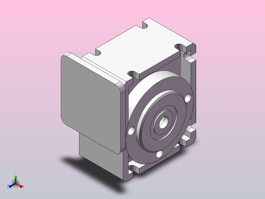 东洋电机RV025正等轴测缩略图
