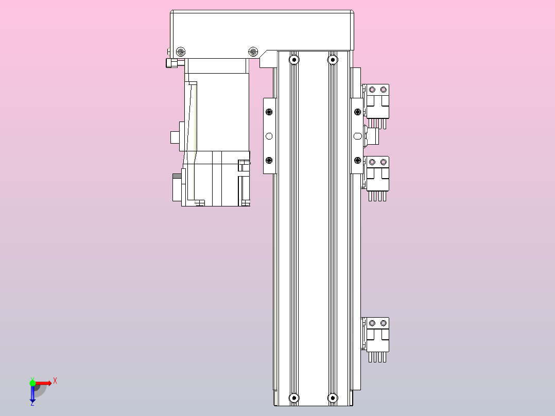 钢基模组TPA-KNR-5002C-200A1-ML-H1S2俯视图