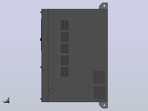 BD360通用高性能开环矢量变频器[BD360-015G╱018P-4]右视缩略图
