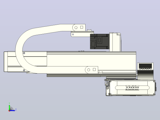 XYGT430-A1-A-300-200-M-C-001负载2-24KG XY悬臂模组 XYGT430-A1 替换TOYO直线模组左视缩略图