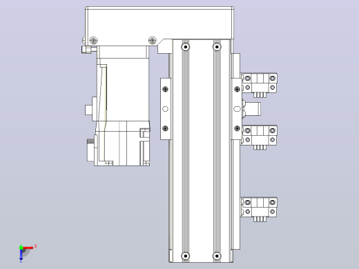 钢基模组TPA-KNR-5002C-150A1-ML-H1S1俯视缩略图