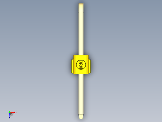 DS1022彩色排针 黄色 3x01p 100mil 类型D 版本1.0.zip.zip俯视缩略图