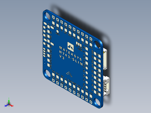 mateksys h743超薄v3 12主视缩略图