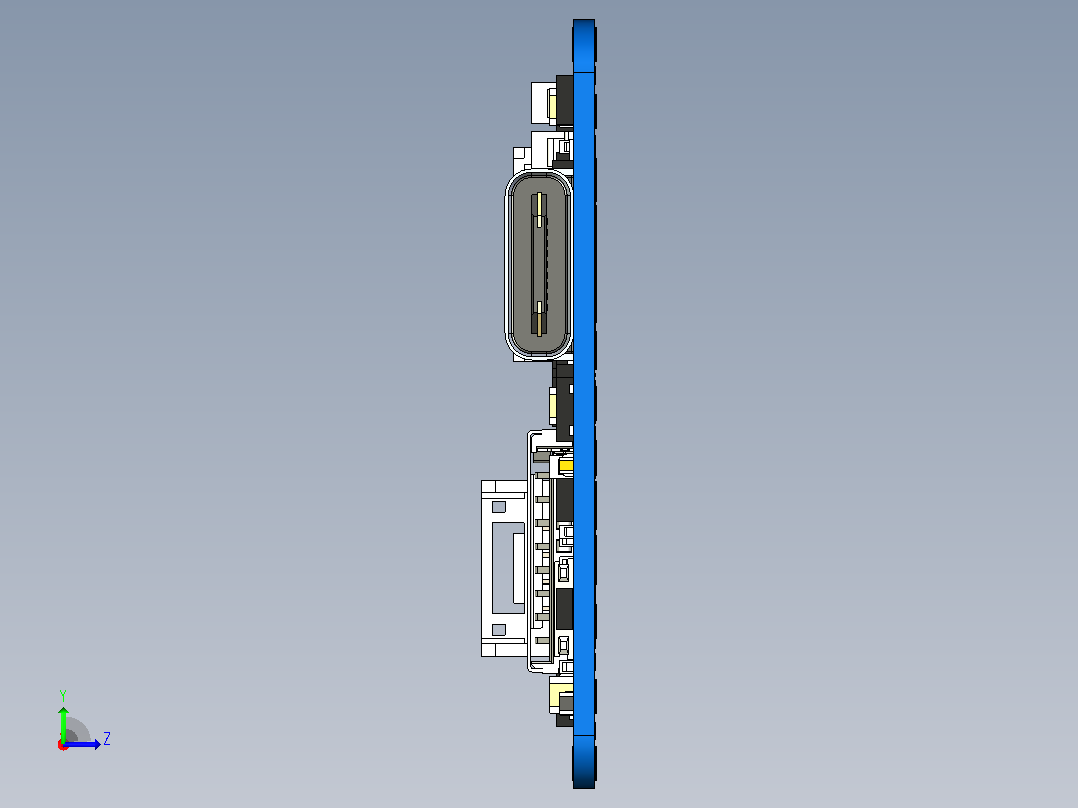 mateksys h743超薄v3 12左视图
