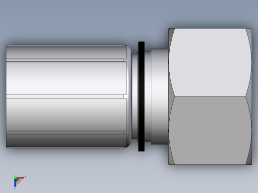 标准液压接头1CA46-22-10俯视缩略图