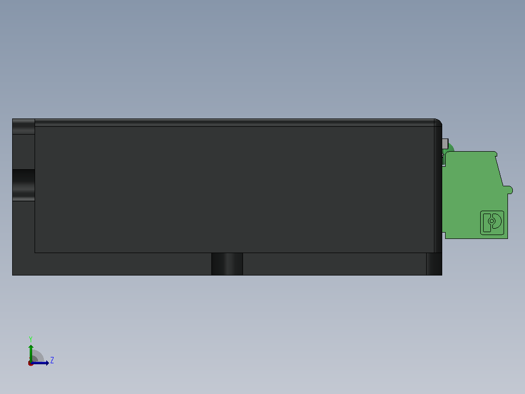 步进驱动器 DM332T Stepper Driver左视图