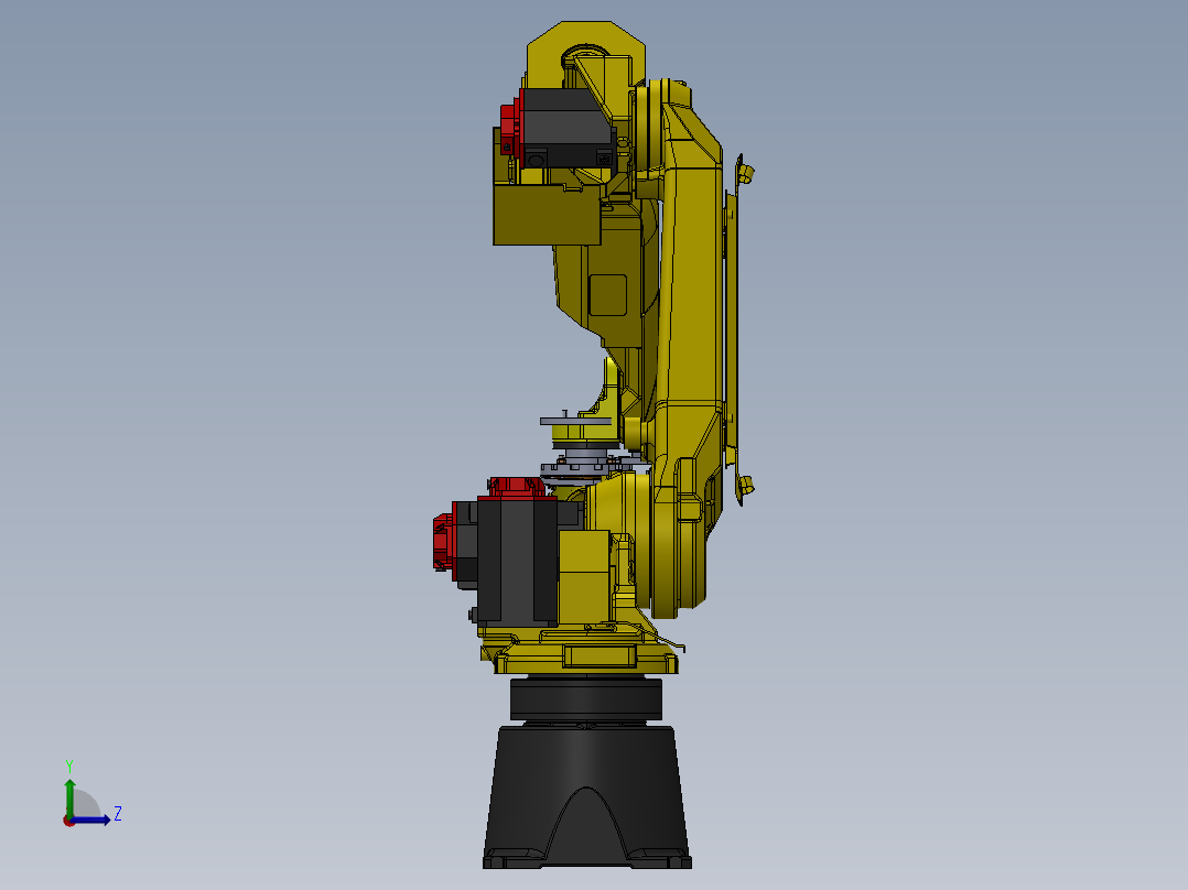 发那科M-20i左视图