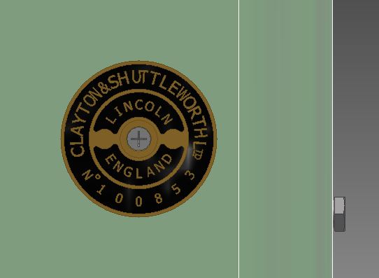 老式Clayton蒸汽卡车