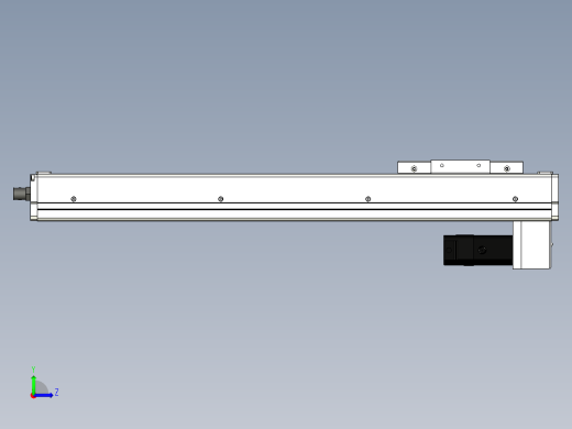 Toyo东佑达直线模组-ECH12-450-BM-100W左视缩略图