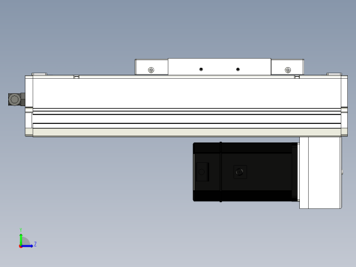 Toyo东佑达直线模组-ECH17-100-BM-750W左视缩略图