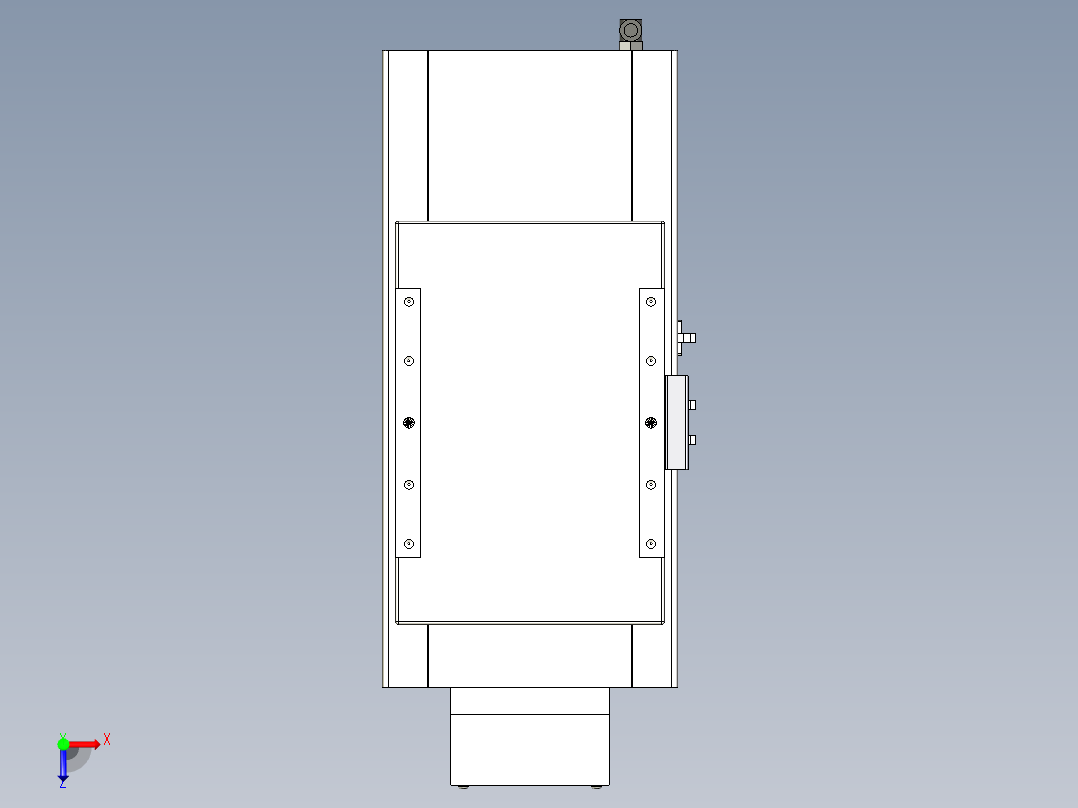 Toyo东佑达直线模组-ECH22-50-BM-M75-C4俯视图