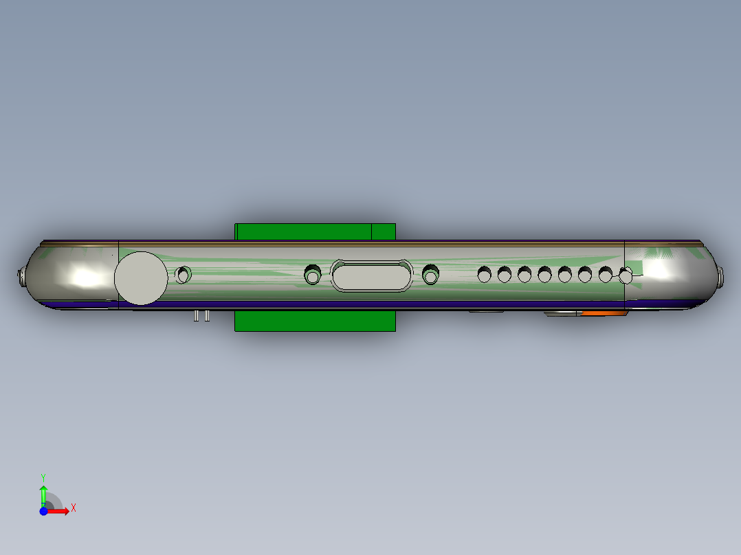 苹果6 iPhone6手机及保护壳 详细设计前视图