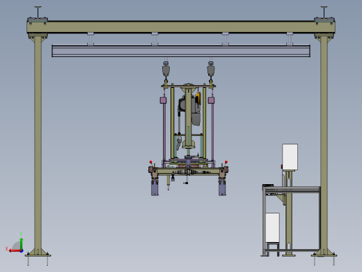 电池包下线KBK吊具拧紧工装1369657后视缩略图