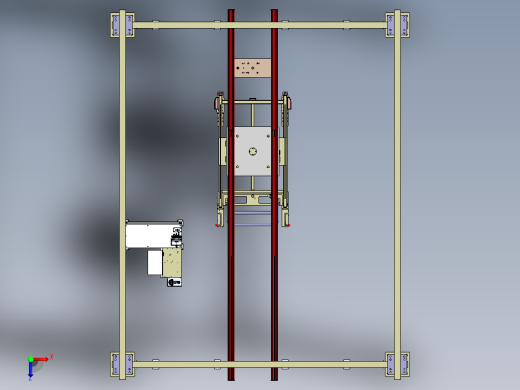 电池包下线KBK吊具拧紧工装1369657俯视缩略图