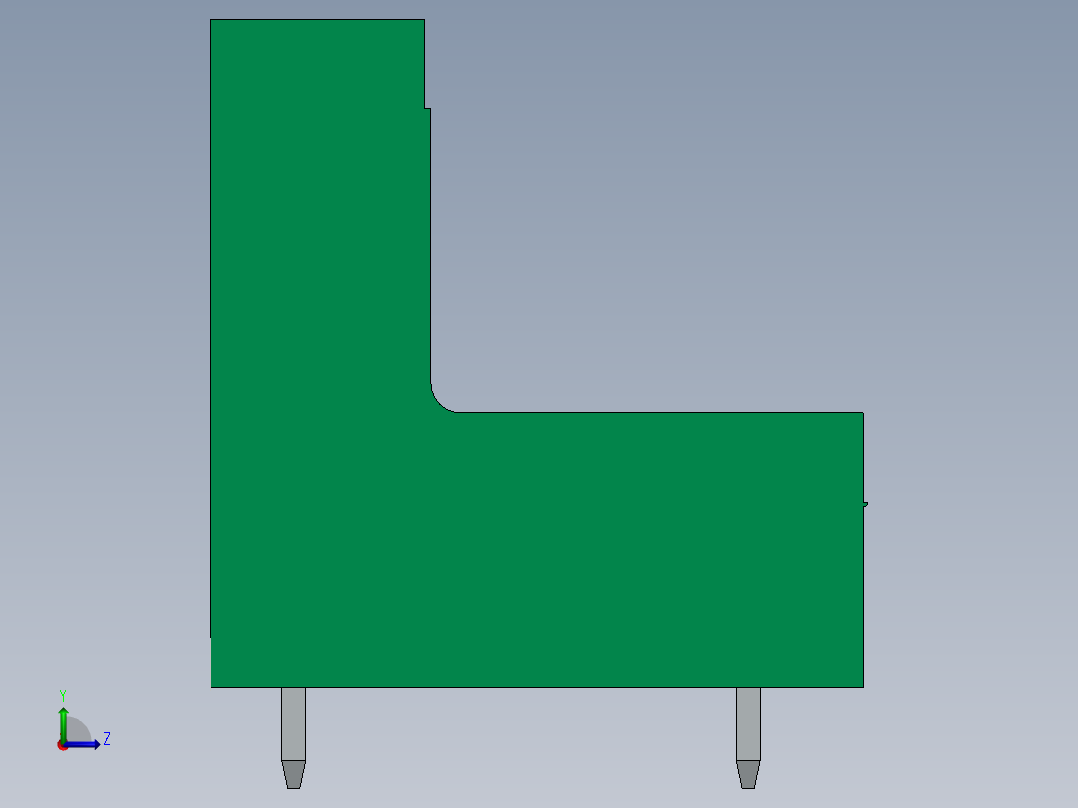 DEGSON 15EDG 系列 3.5mm 插拔式接线端子 FullPack-15EDGVT-3.5-xxP-14-00AH左视图