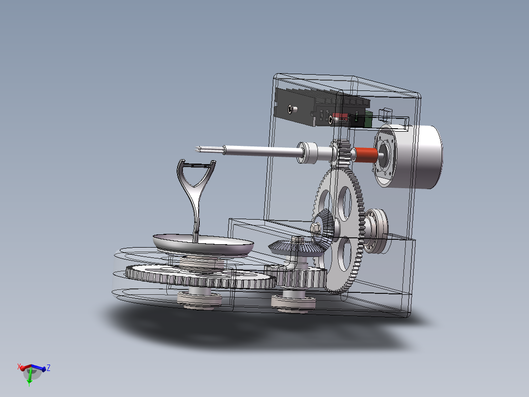电动水果削皮机