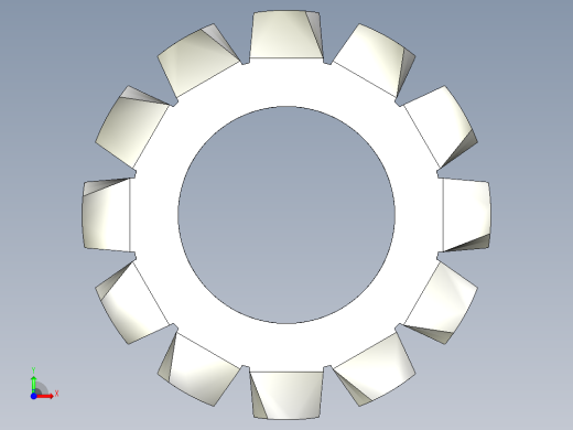 EXTERNAL TOOTH LOCK WASHER for M5 SCREW.IGS前视缩略图