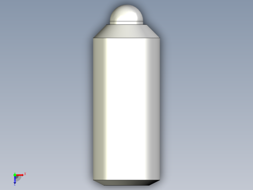 定位柱SPS-3D多系列多零件图纸模型俯视缩略图