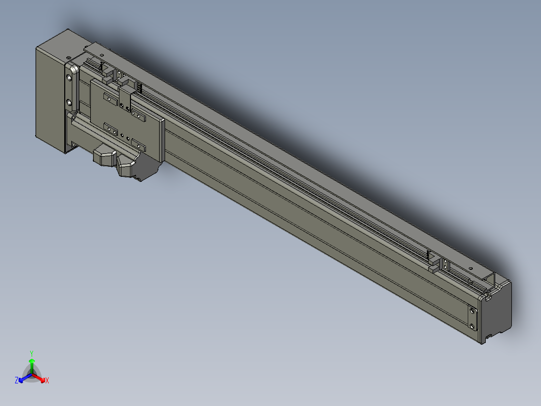 VF丝杆传动-一般环境VT5-S400-BL主视图