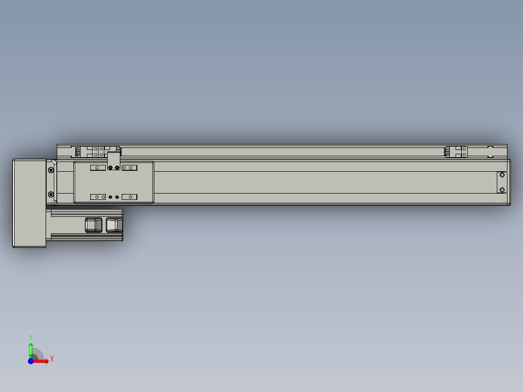 VF丝杆传动-一般环境VT5-S400-BL前视图