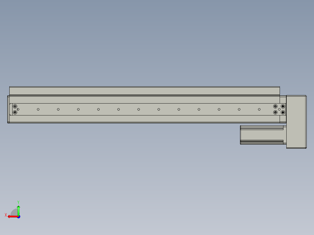 VF丝杆传动-一般环境VT5-S400-BL后视图