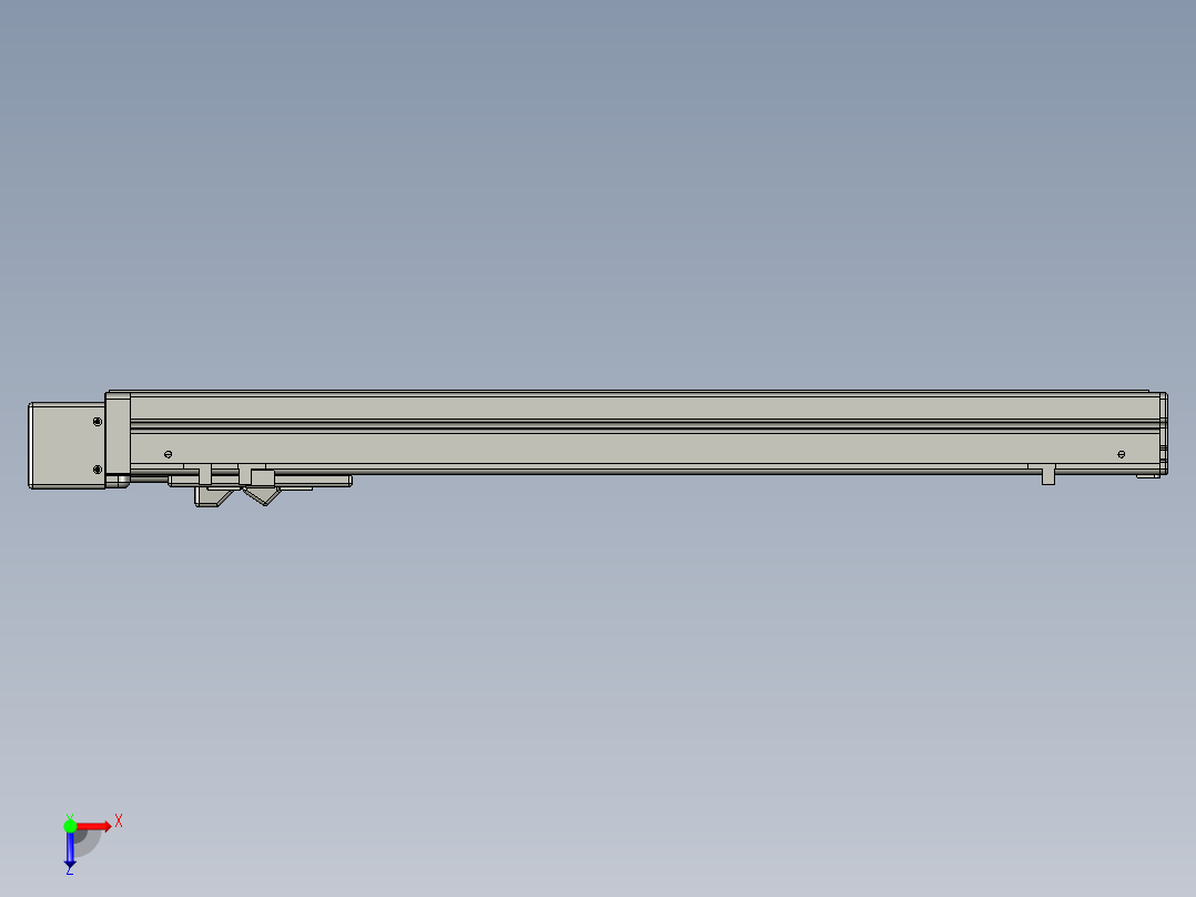 VF丝杆传动-一般环境VT5-S400-BL俯视图