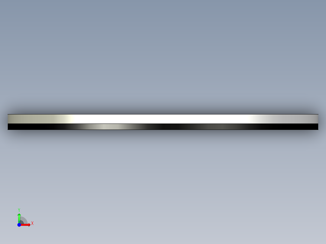 橡膠墊片ER-33-3D多系列多零件图纸模型前视图