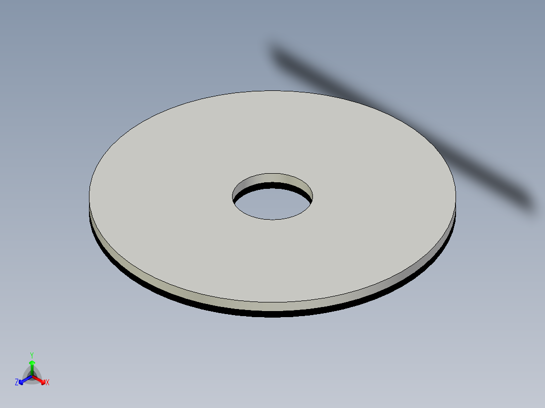 橡膠墊片ER-33-3D多系列多零件图纸模型正等轴测图