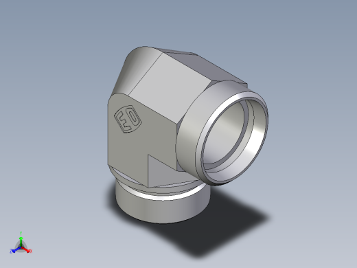 卡套式工业通用硬管接头EO_Male_stud_elbow_WE42LR71X