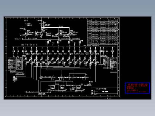 6OOMW机组一次接线全图