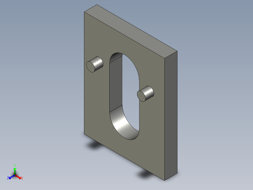 型材-BR 3MM SPACER FOR VARIOFIX BLOCK KJN094103主视图
