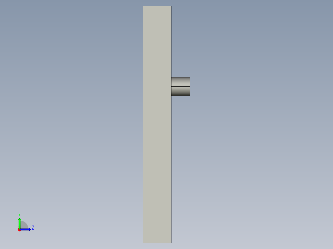 型材-BR 3MM SPACER FOR VARIOFIX BLOCK KJN094103左视图