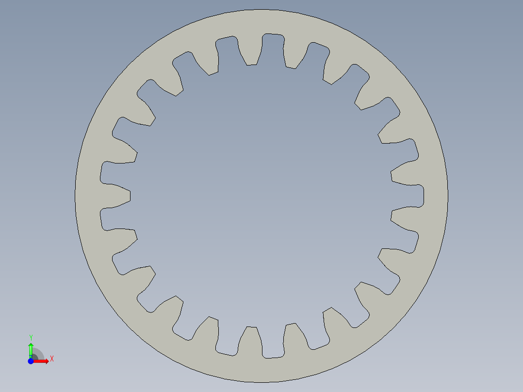基于TOP-DOWN技术的微型行星齿轮减速器495240==60前视图
