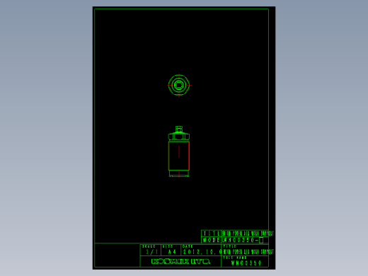 KOSMEKWNC0350多系列多零件图纸模型多系列多零件图纸模型