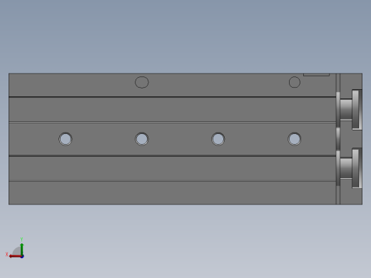 滑台气缸HLS16X75S后视缩略图
