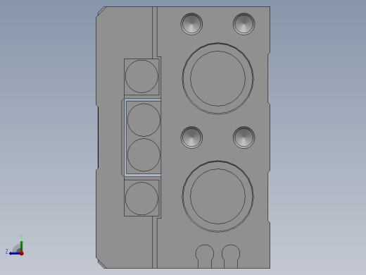 滑台气缸HLS16X75S右视缩略图