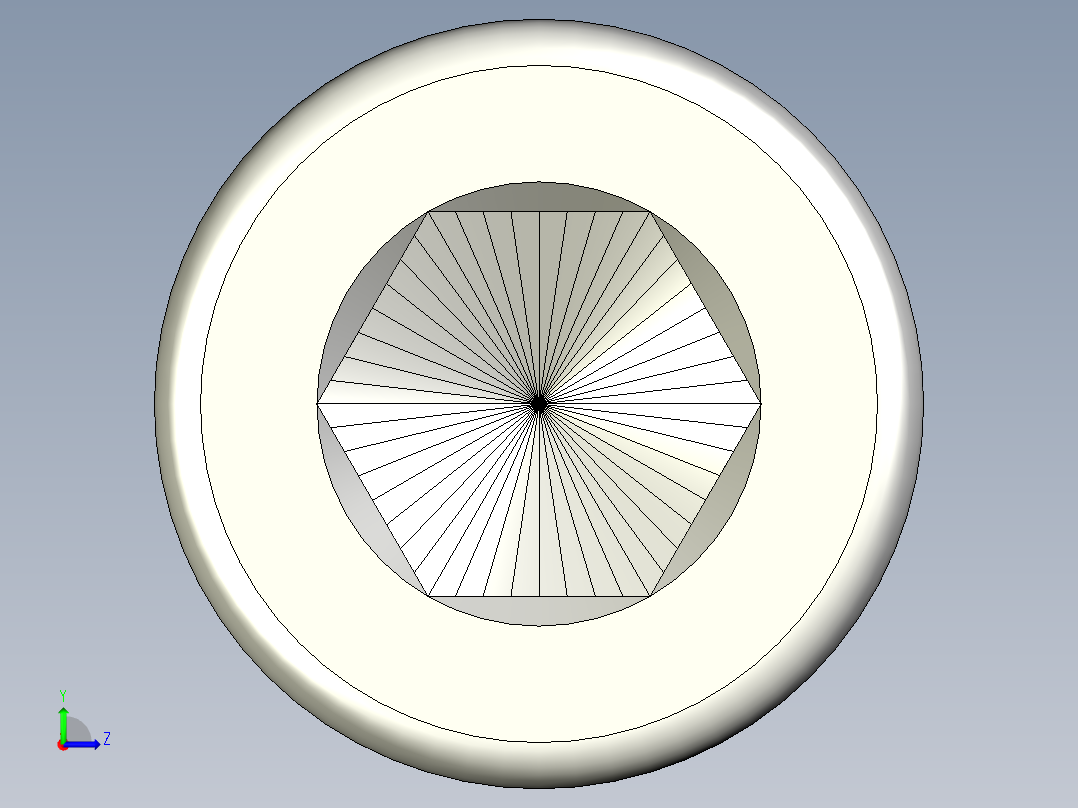 螺钉-DIN_912-M6x10.stp左视图