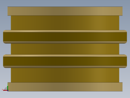 紧固件-No. 6-32 Brass 3DP Inserts后视缩略图