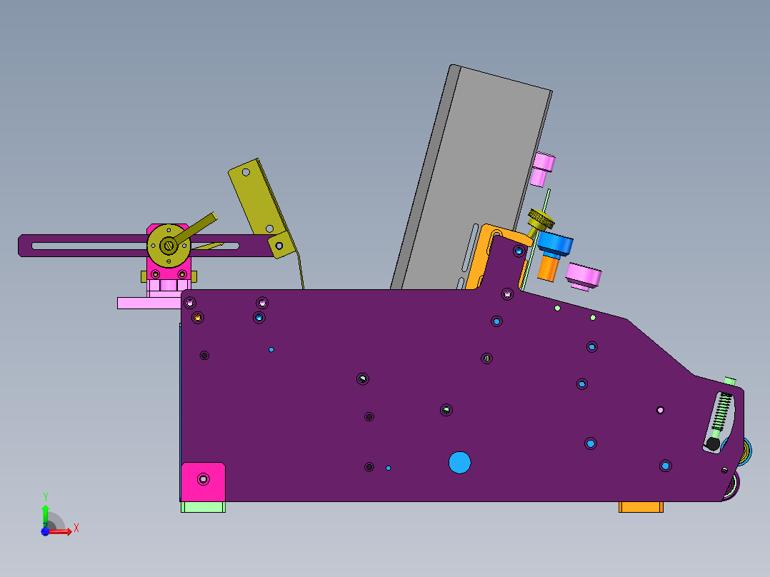 小型发卡机1499463前视图
