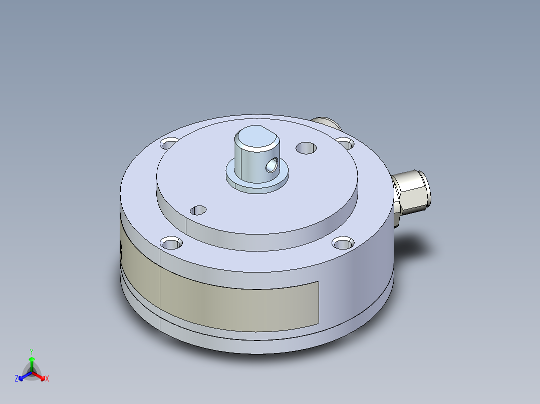 NOVOTECHNIK角度位移传感器RSX-7900主视图