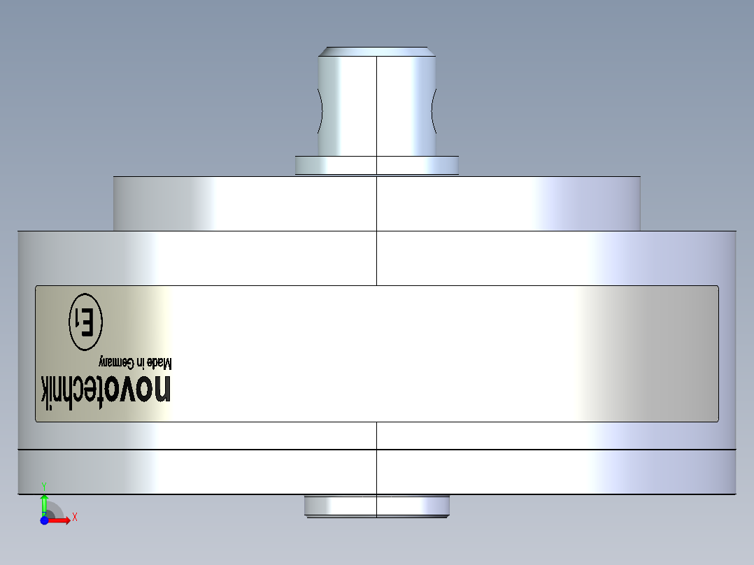 NOVOTECHNIK角度位移传感器RSX-7900前视图