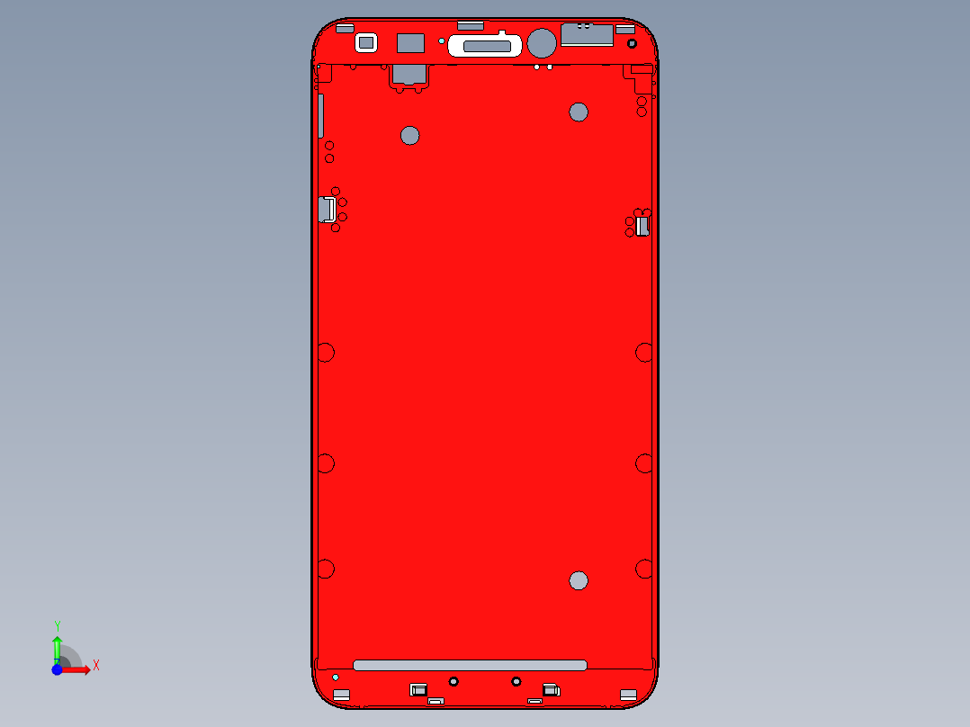 s1-cnc6笔记本CNC工装夹具三维模型-3D-20150203前视图