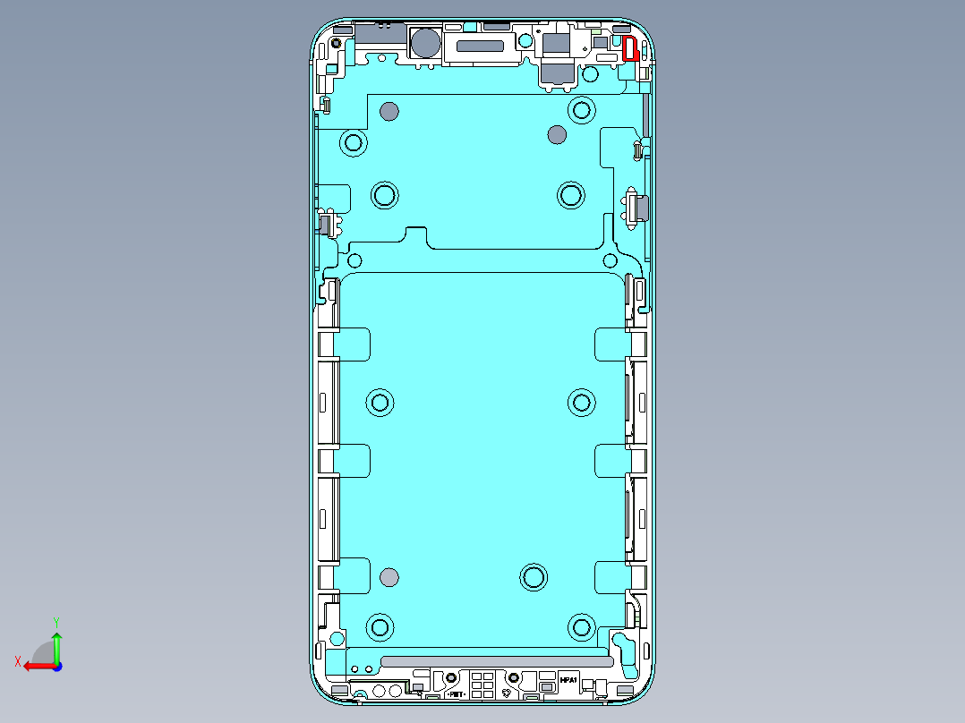 s1-cnc6笔记本CNC工装夹具三维模型-3D-20150203后视图