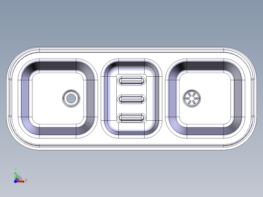 水槽、不锈钢水槽(161)前视缩略图