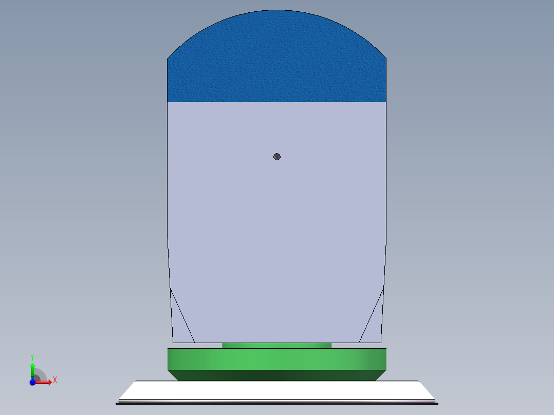 超高能静电吸盘设计（SW三维+CAD图纸+说明书）前视图